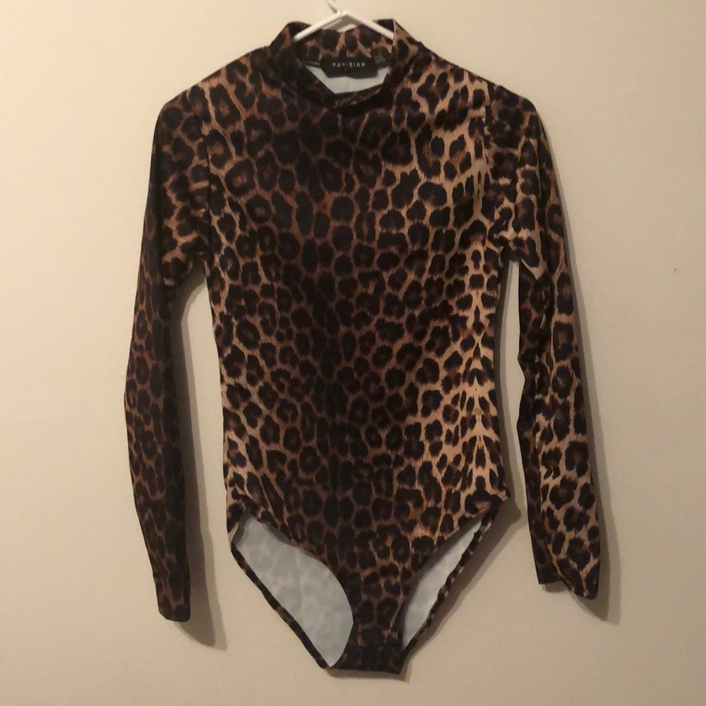 Parisian leopard bodysuit